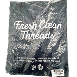 Men's Fresh Clean Threads Steel Blue Crew Neck SS T-Shirt, Size XL-NWT